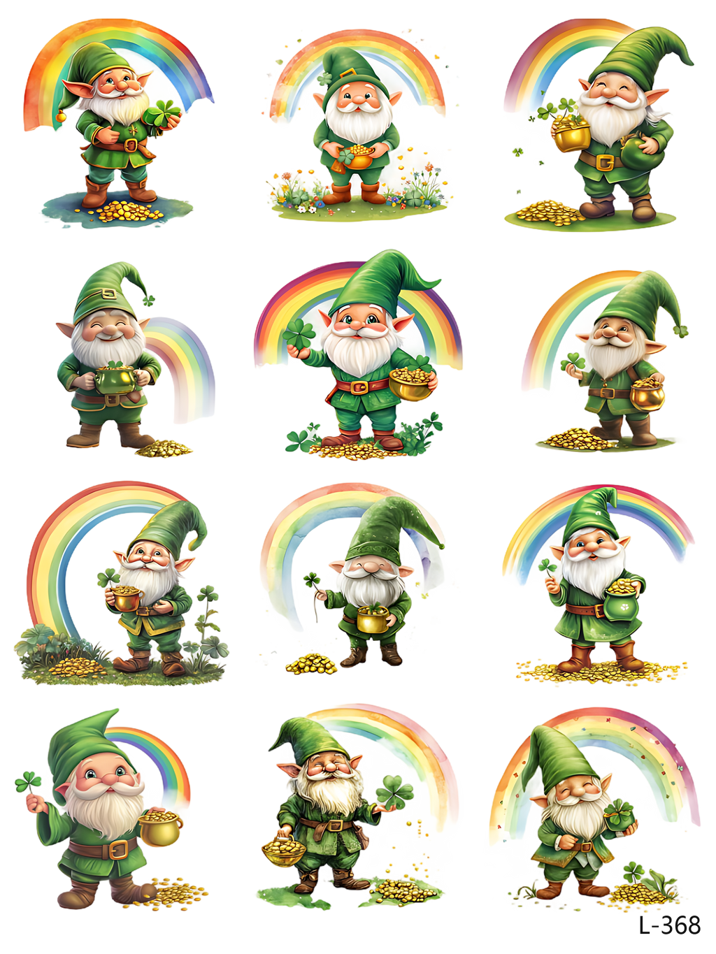 3D embossed stickers (A5 size, 15cm*20cm)