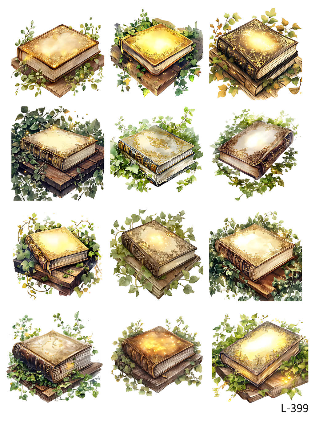 3D embossed stickers (A5 size, 15cm*20cm)