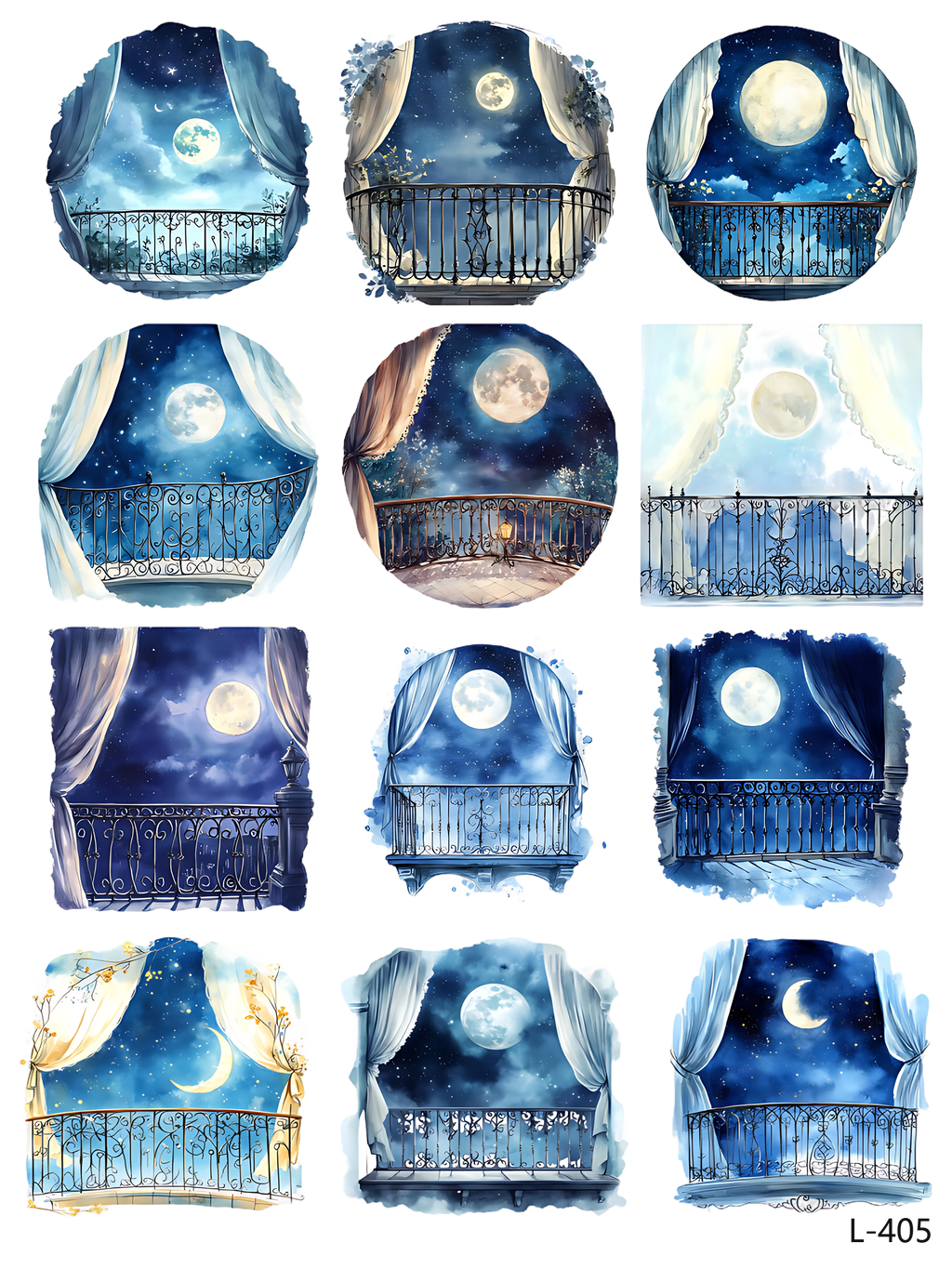 3D embossed stickers (A5 size, 15cm*20cm)