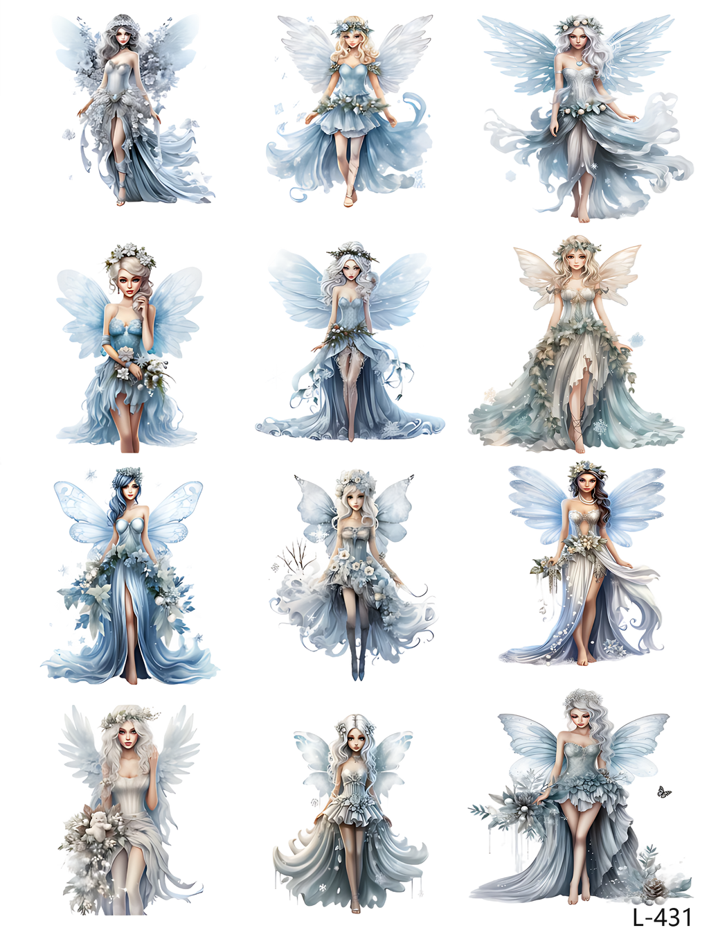 3D embossed stickers (A5 size, 15cm*20cm)