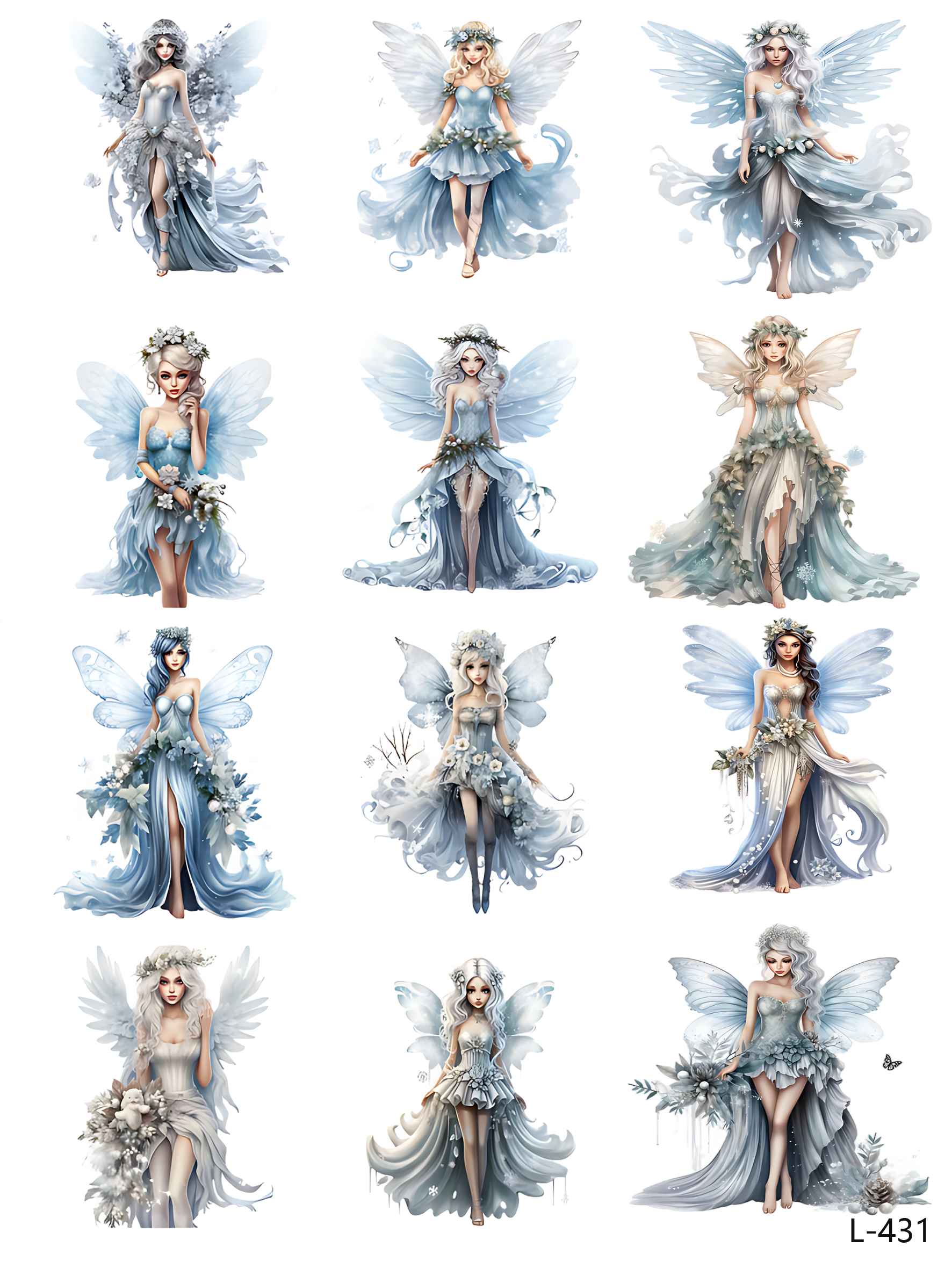 3D embossed stickers (A5 size, 15cm*20cm)