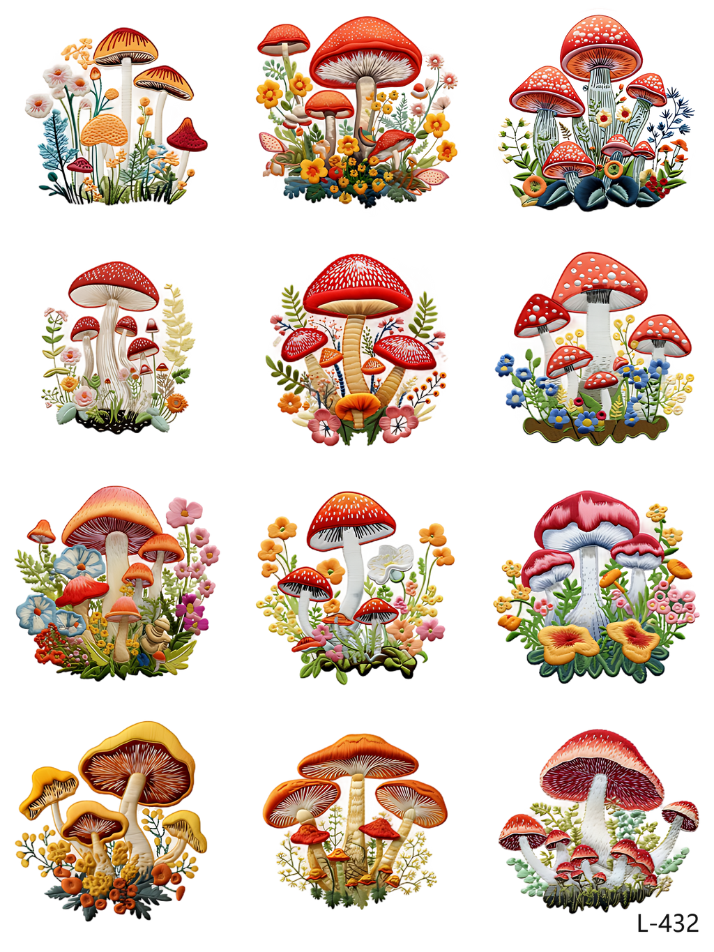 3D embossed stickers (A5 size, 15cm*20cm)
