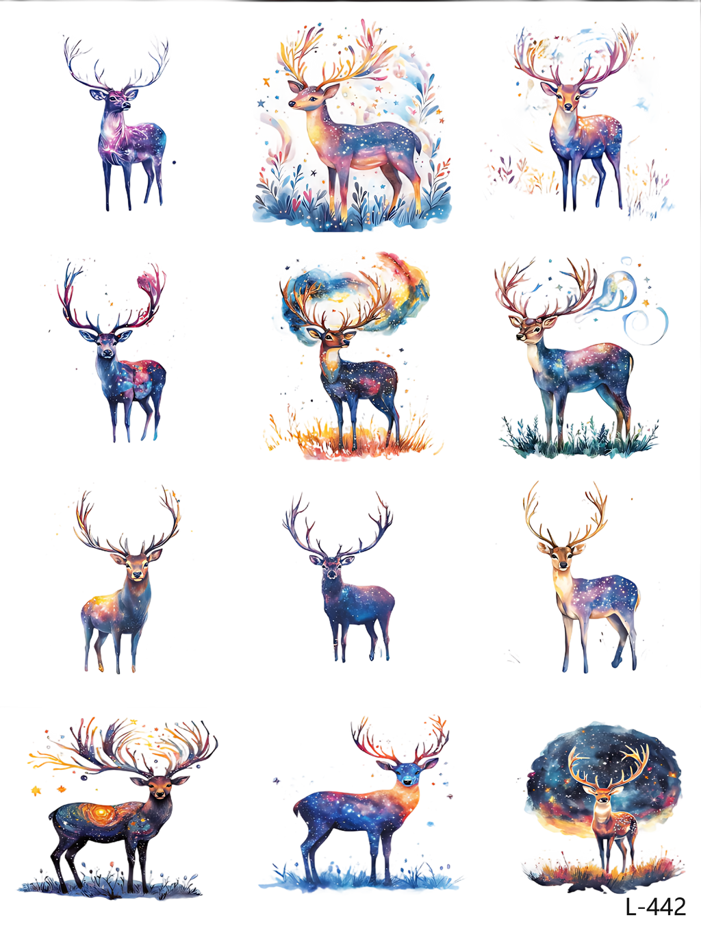 3D embossed stickers (A5 size, 15cm*20cm)