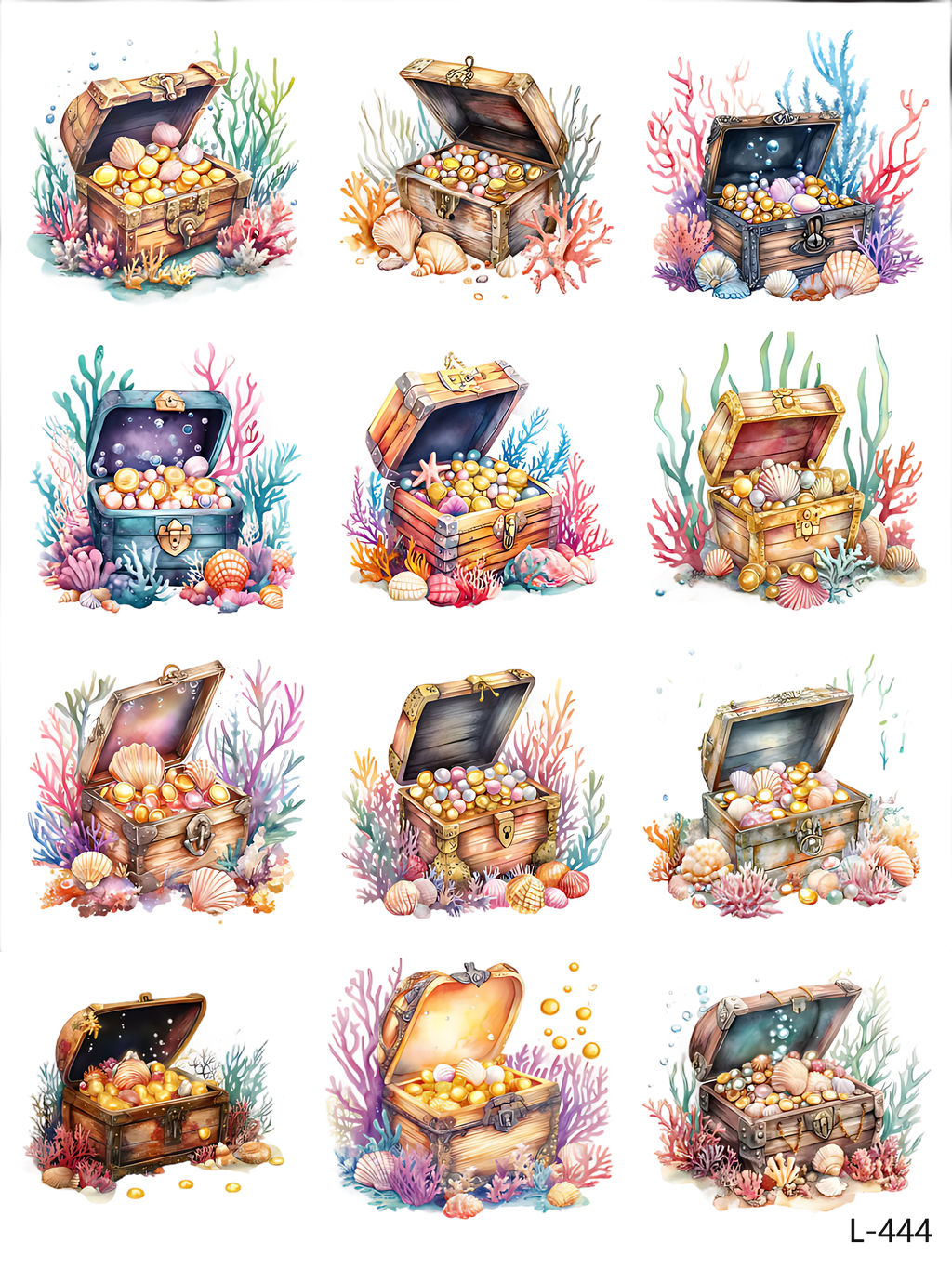 3D embossed stickers (A5 size, 15cm*20cm)