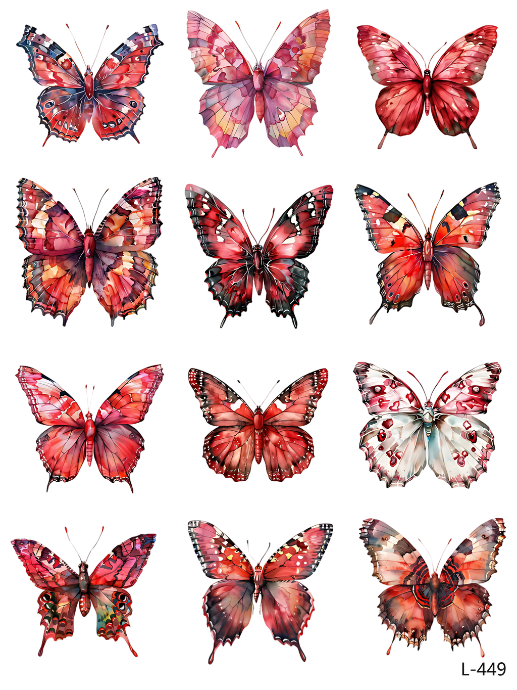 3D embossed stickers (A5 size, 15cm*20cm)