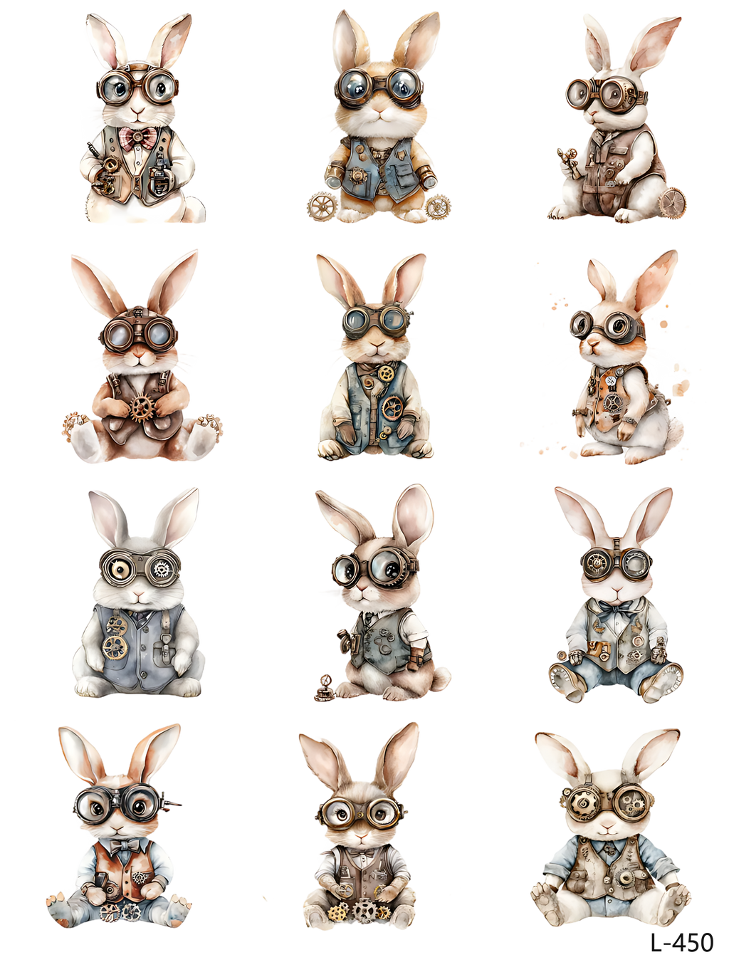 3D embossed stickers (A5 size, 15cm*20cm)