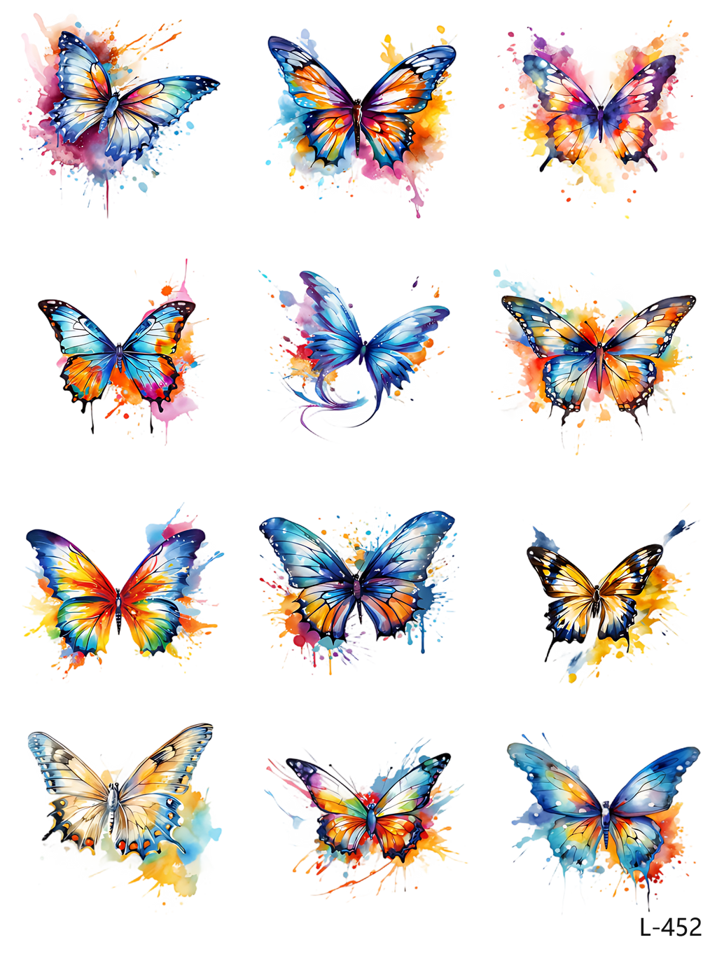 3D embossed stickers (A5 size, 15cm*20cm)
