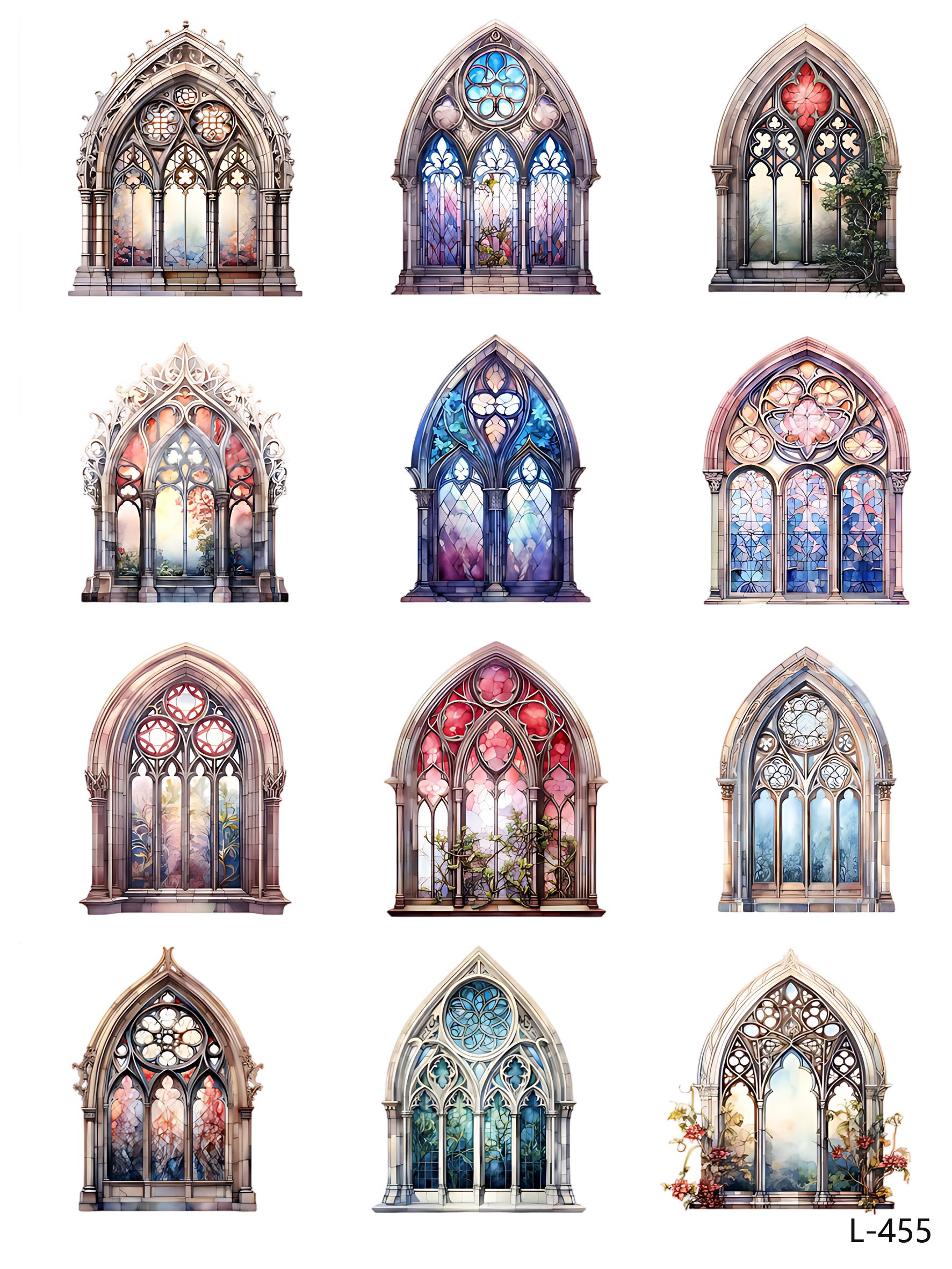 3D embossed stickers (A5 size, 15cm*20cm)