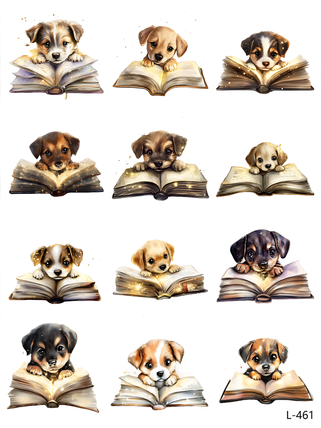 3D embossed stickers (A5 size, 15cm*20cm)