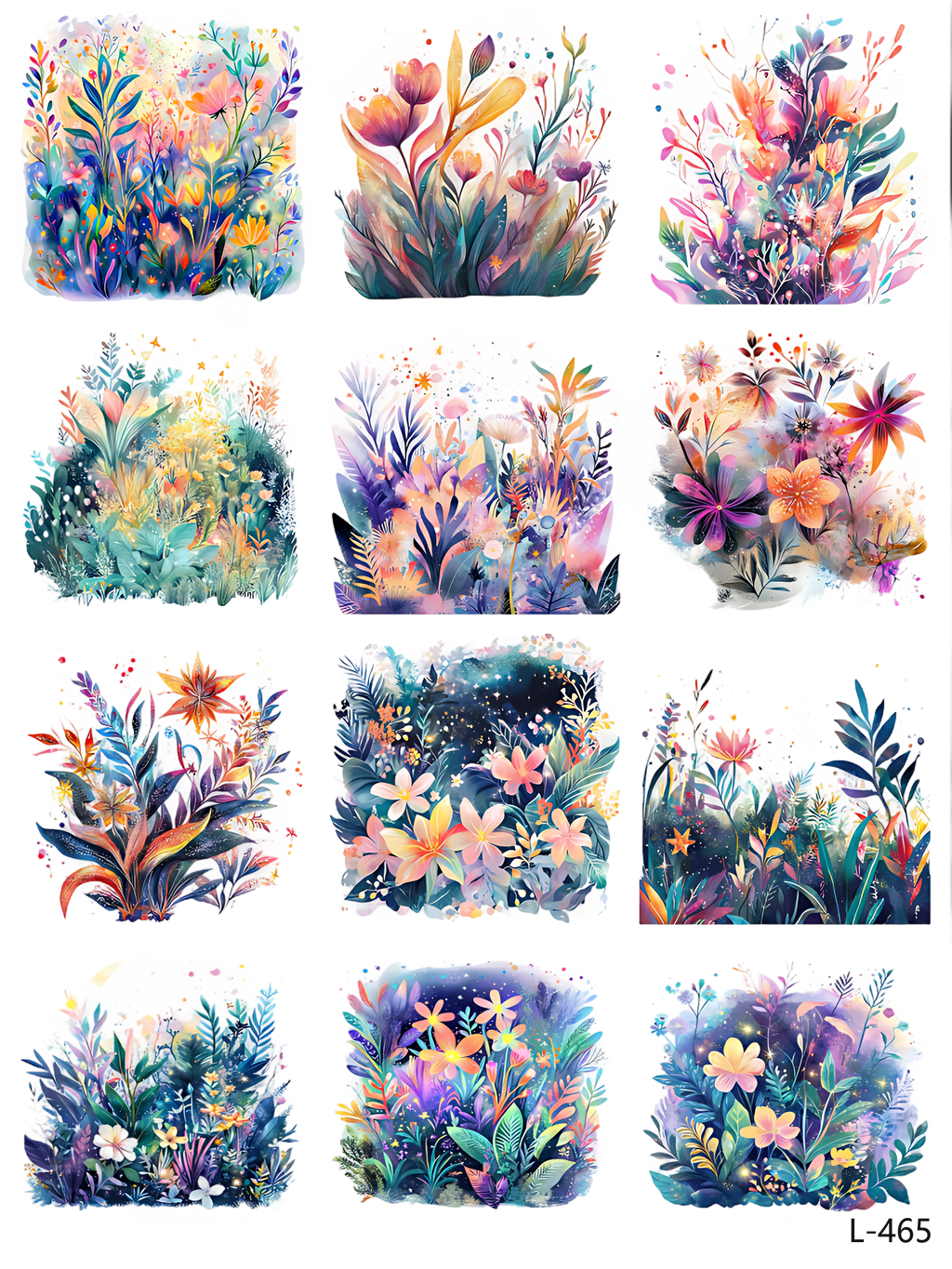 3D embossed stickers (A5 size, 15cm*20cm)