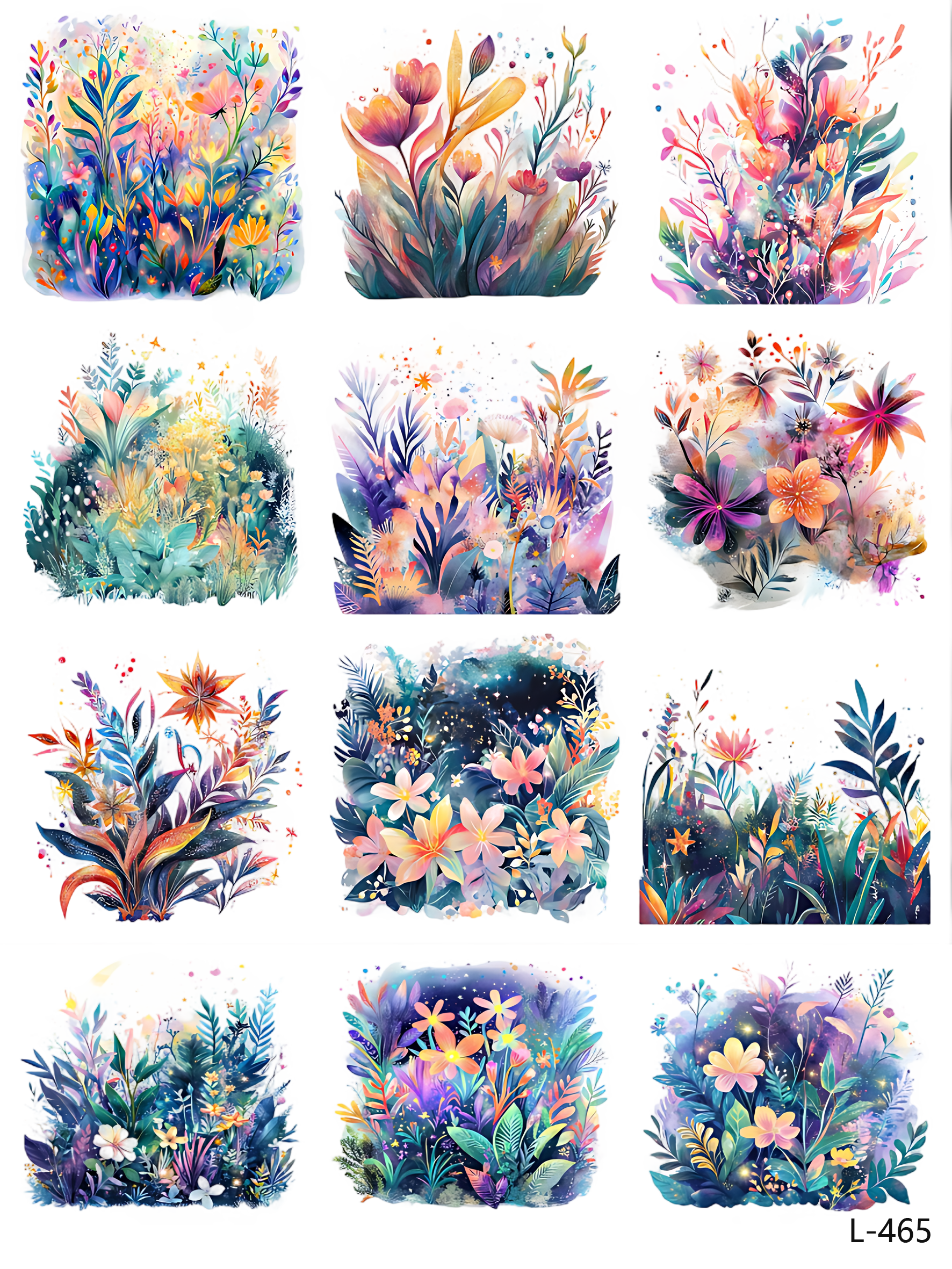 3D embossed stickers (A5 size, 15cm*20cm)