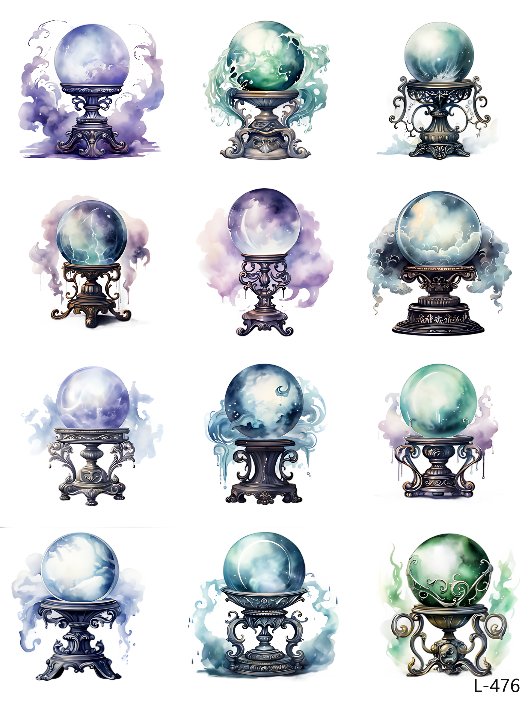 3D embossed stickers (A5 size, 15cm*20cm)