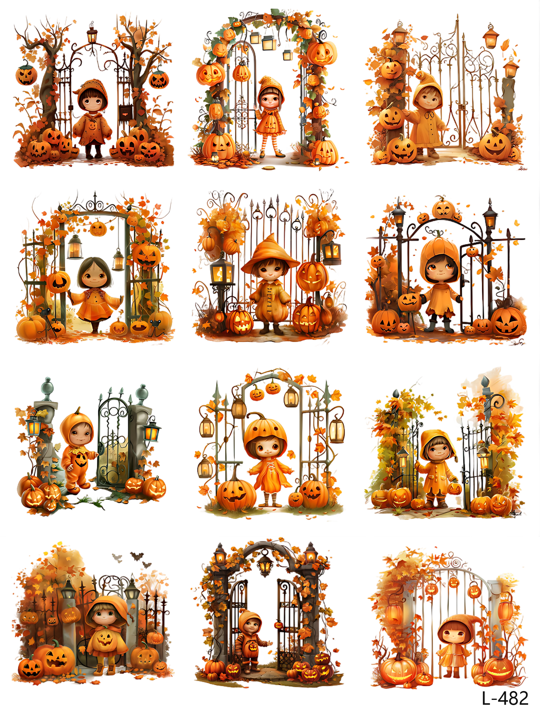 3D embossed stickers (A5 size, 15cm*20cm)