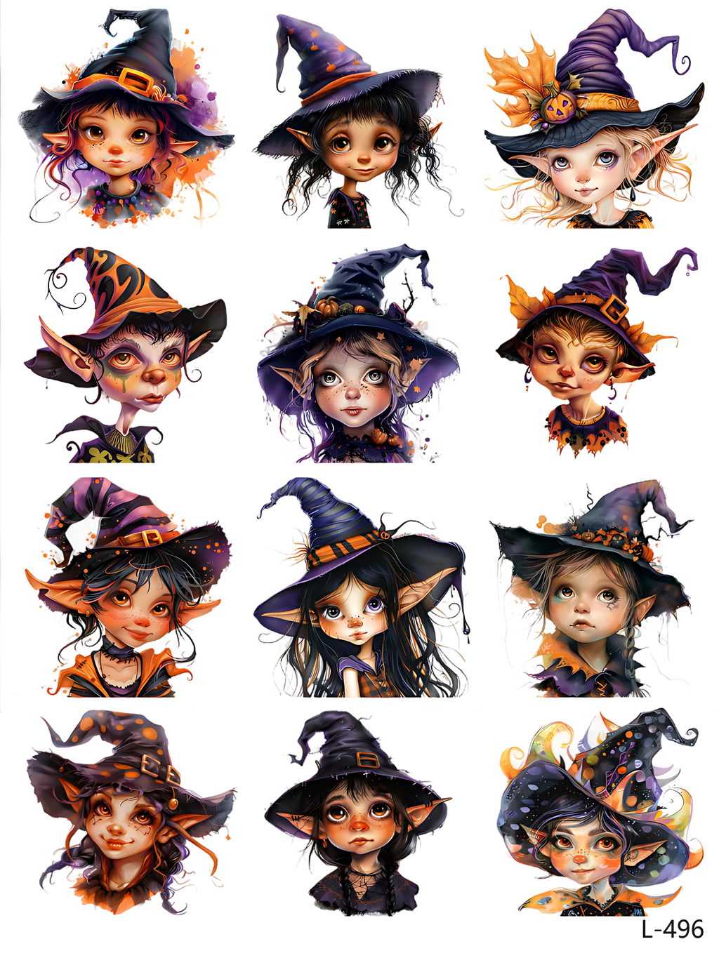 3D embossed stickers (A5 size, 15cm*20cm)