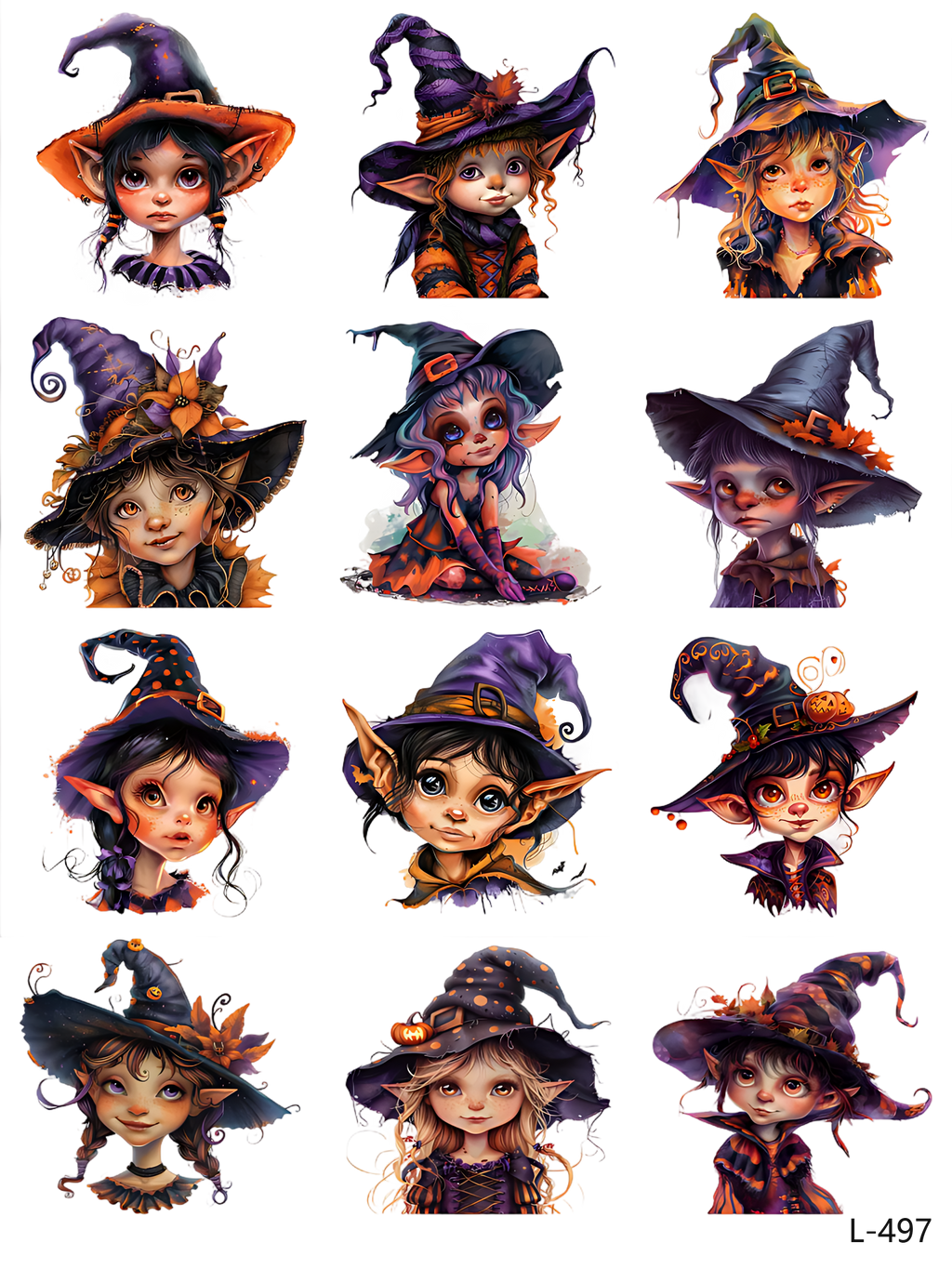 3D embossed stickers (A5 size, 15cm*20cm)