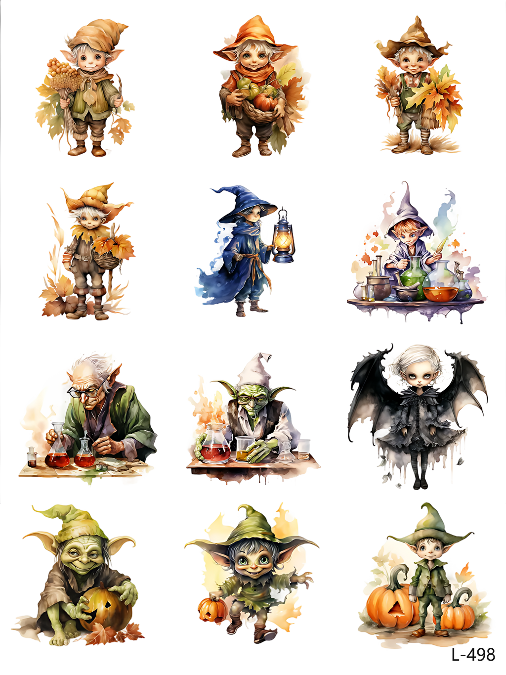 3D embossed stickers (A5 size, 15cm*20cm)