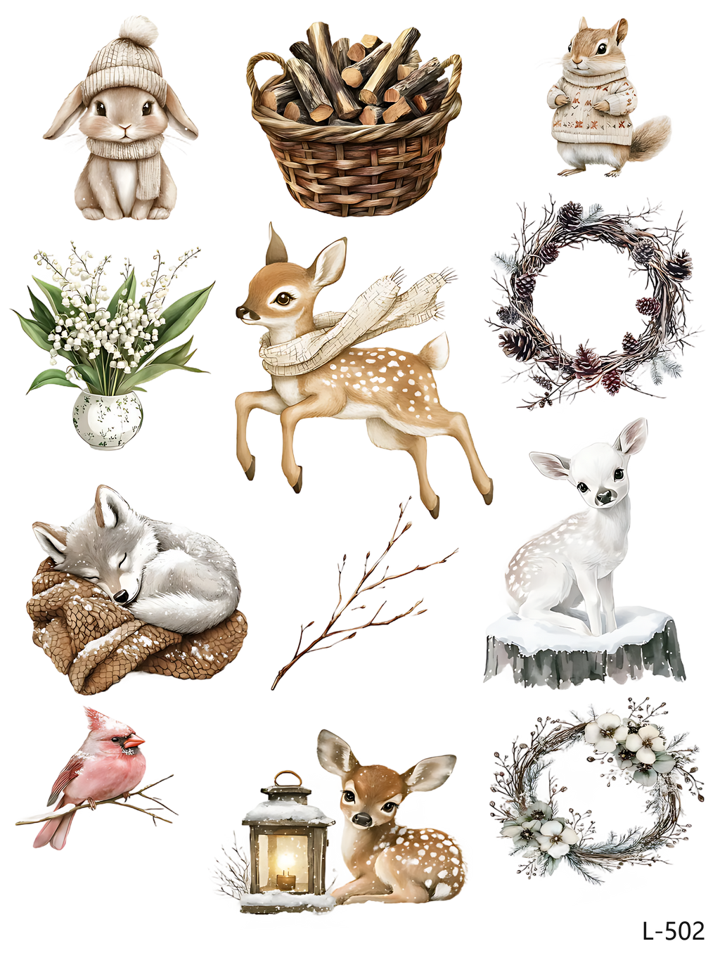 3D embossed stickers (A5 size, 15cm*20cm)