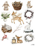3D embossed stickers (A5 size, 15cm*20cm)