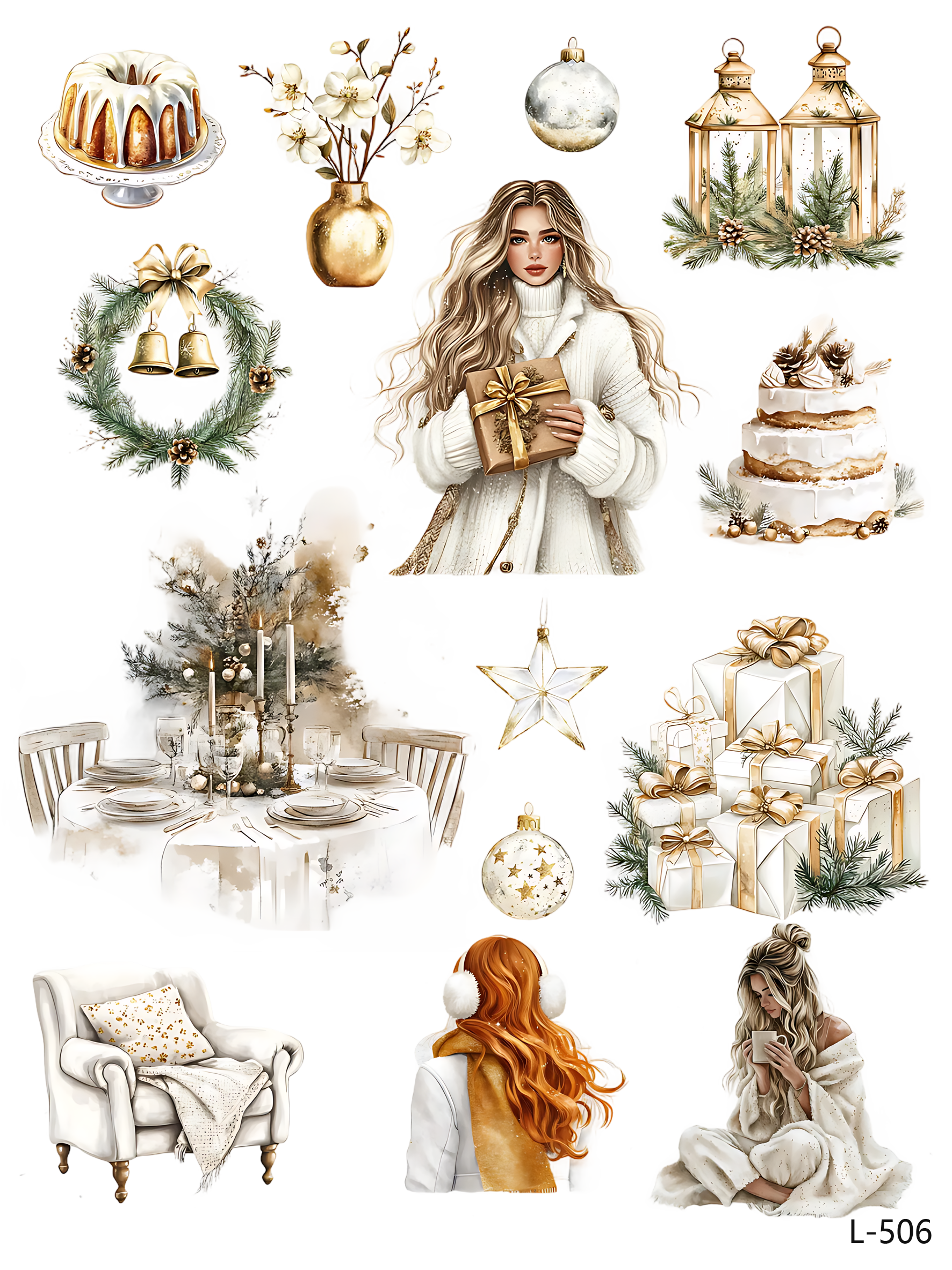 3D embossed stickers (A5 size, 15cm*20cm)