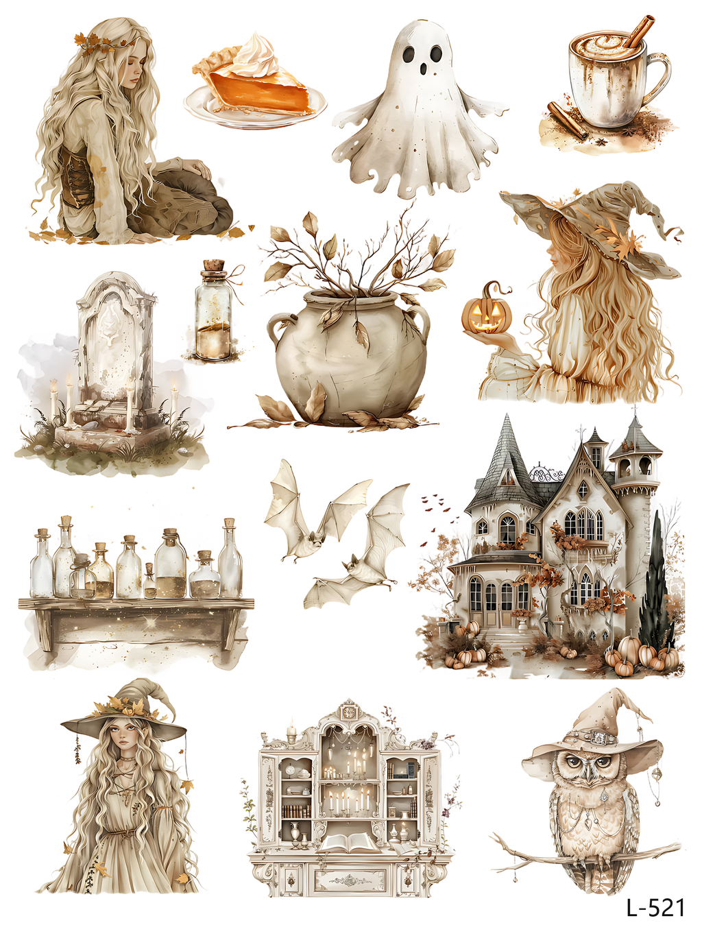 3D embossed stickers (A5 size, 15cm*20cm)
