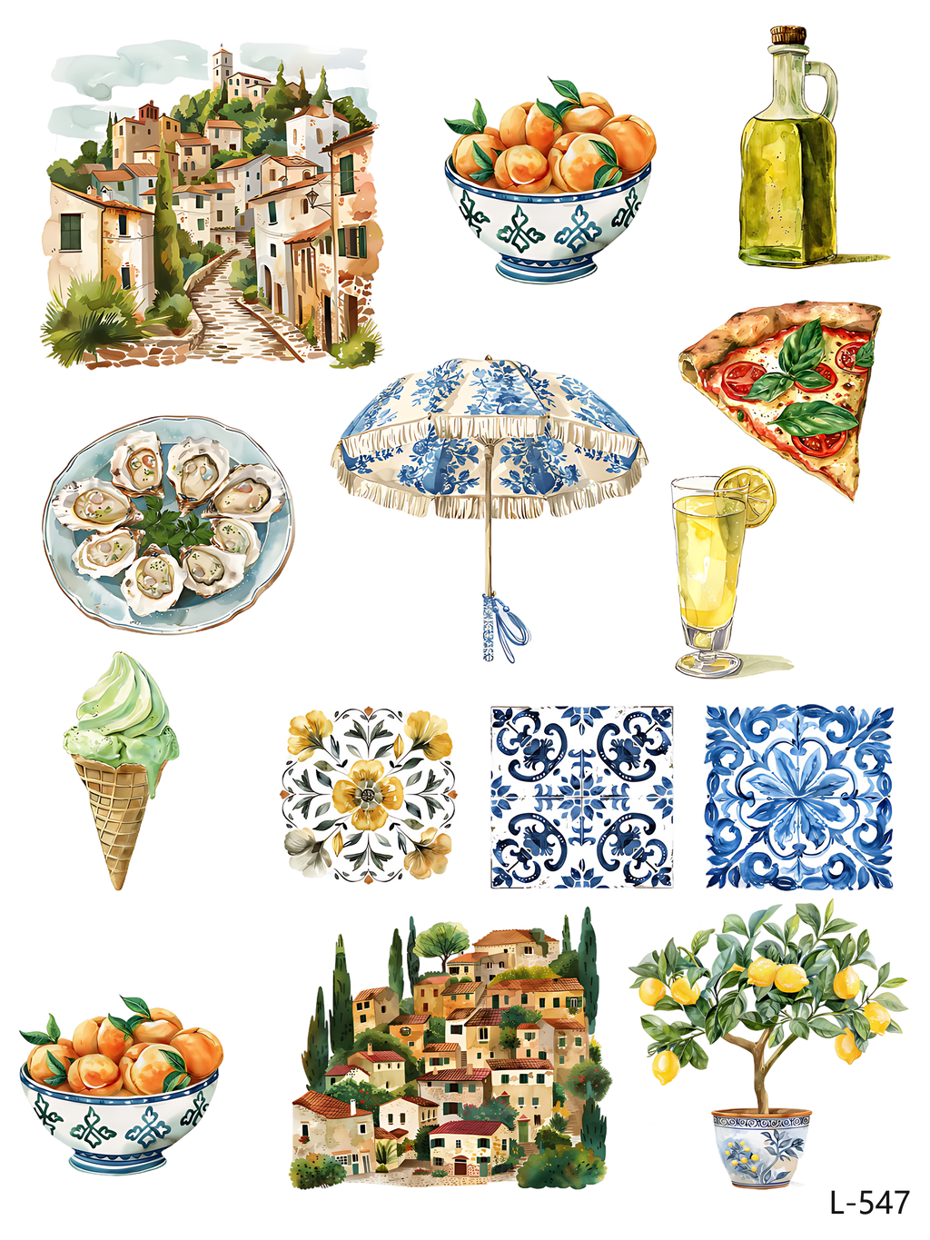 3D embossed stickers (A5 size, 15cm*20cm)