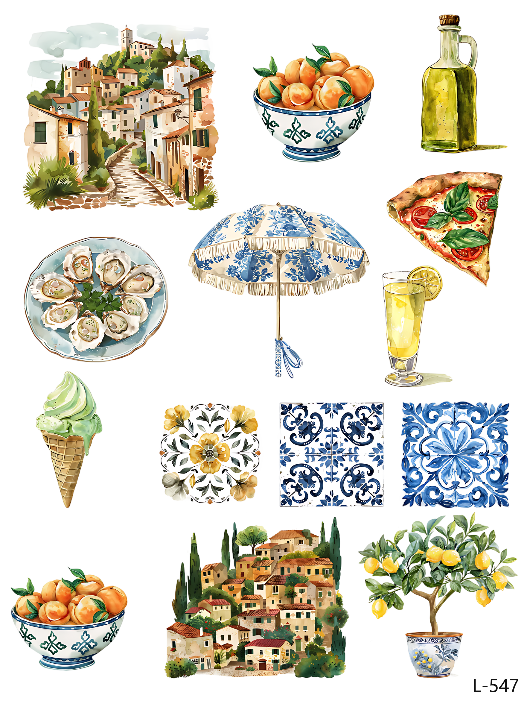 3D embossed stickers (A5 size, 15cm*20cm)