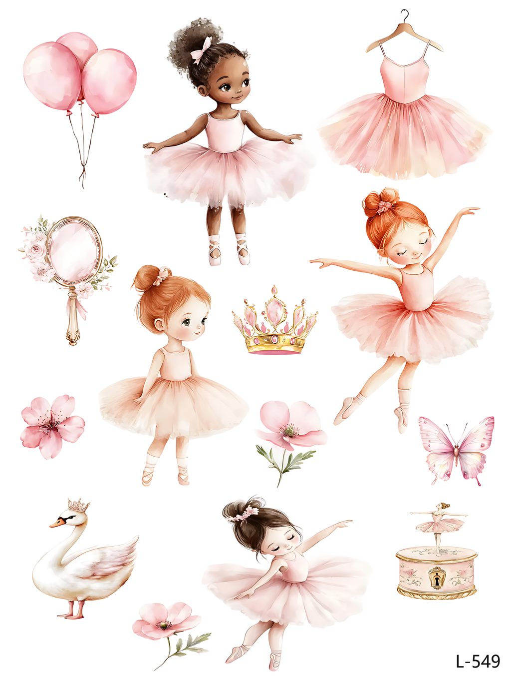 3D embossed stickers (A5 size, 15cm*20cm)