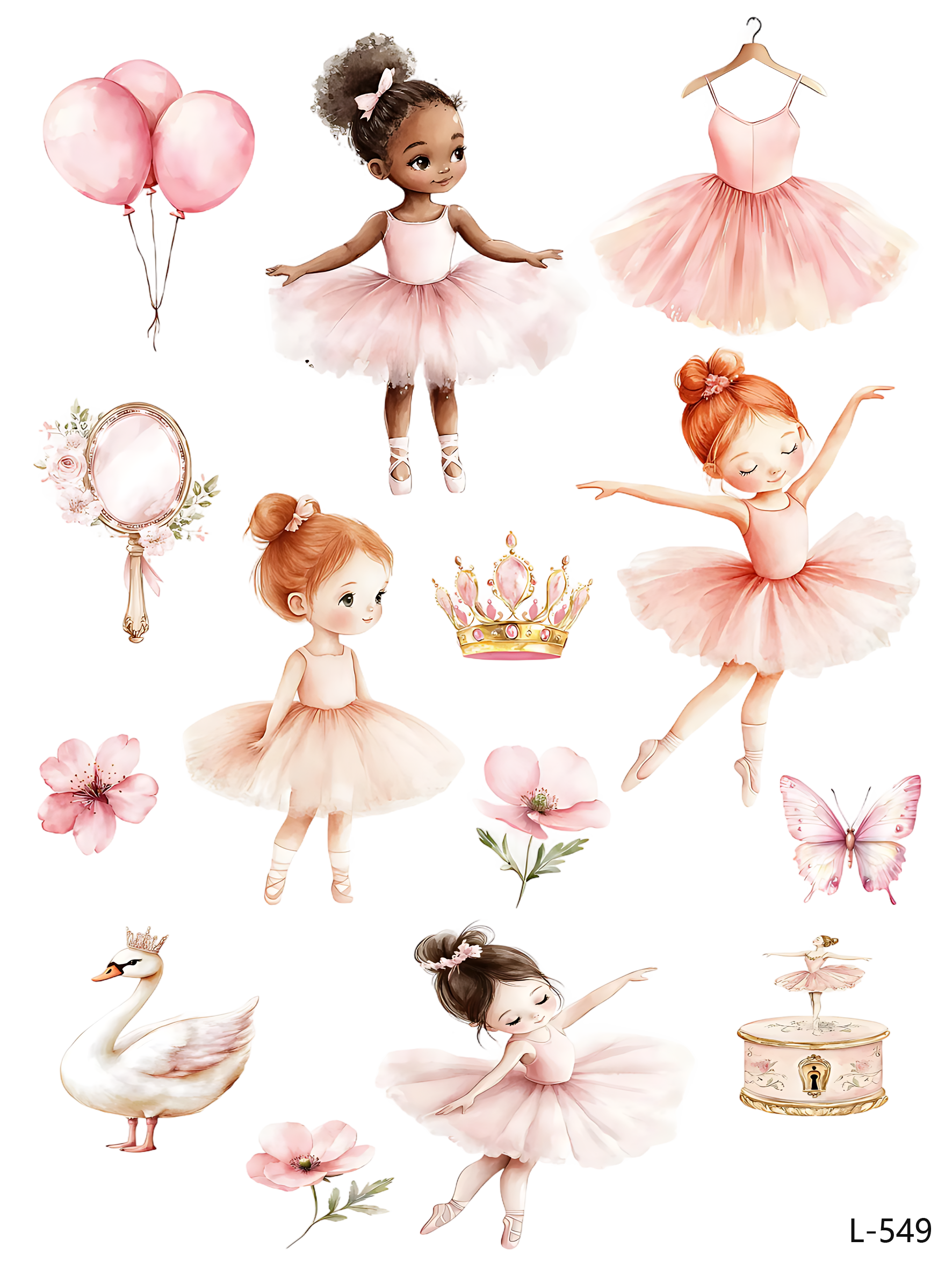 3D embossed stickers (A5 size, 15cm*20cm)