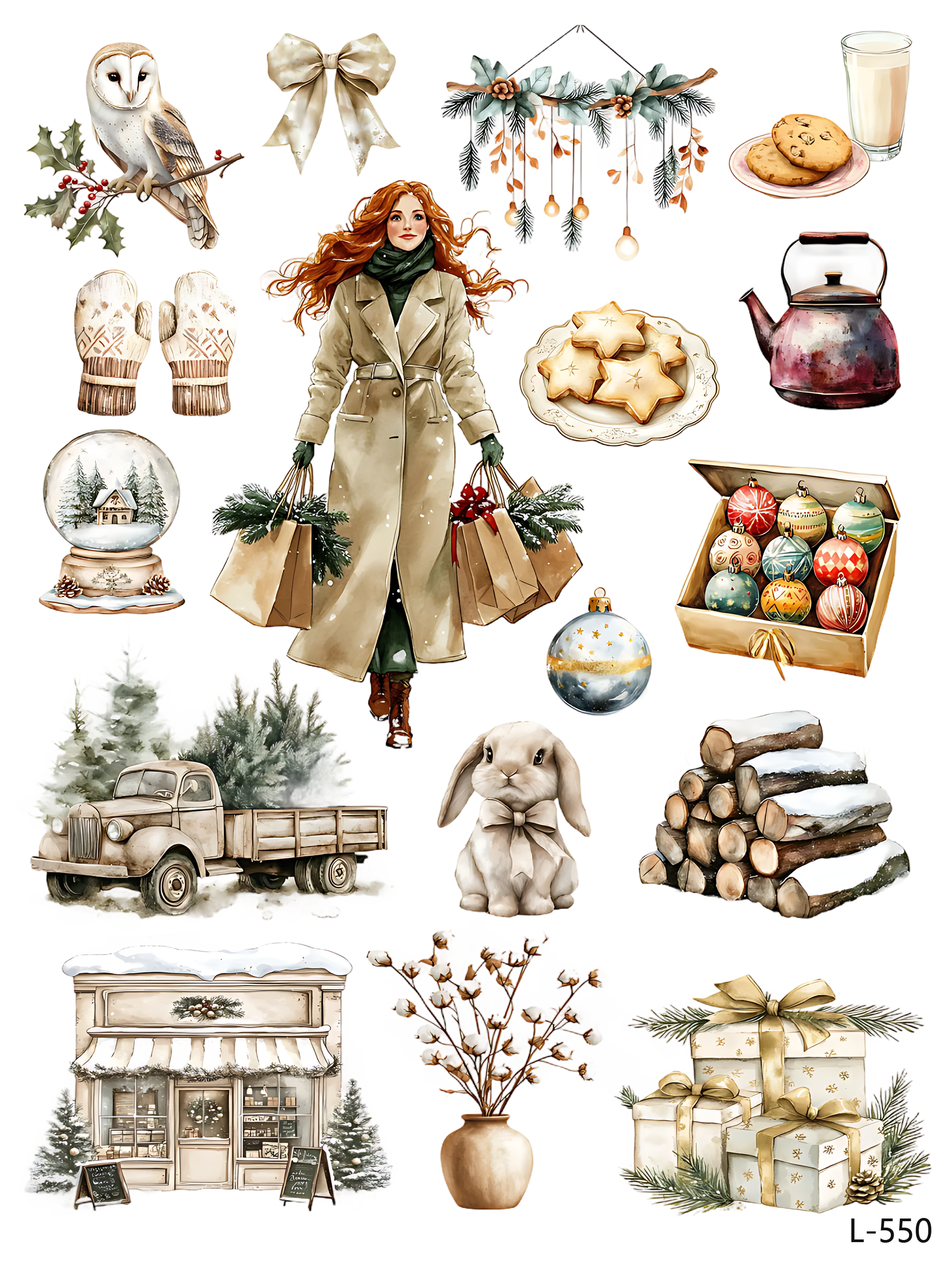 3D embossed stickers (A5 size, 15cm*20cm)