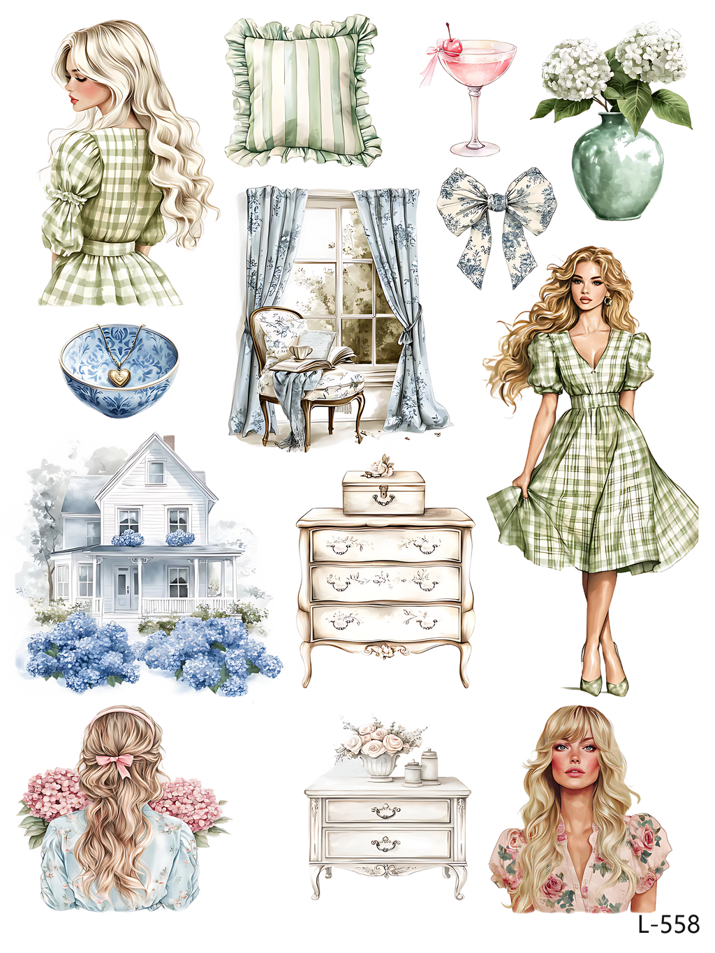 3D embossed stickers (A5 size, 15cm*20cm)