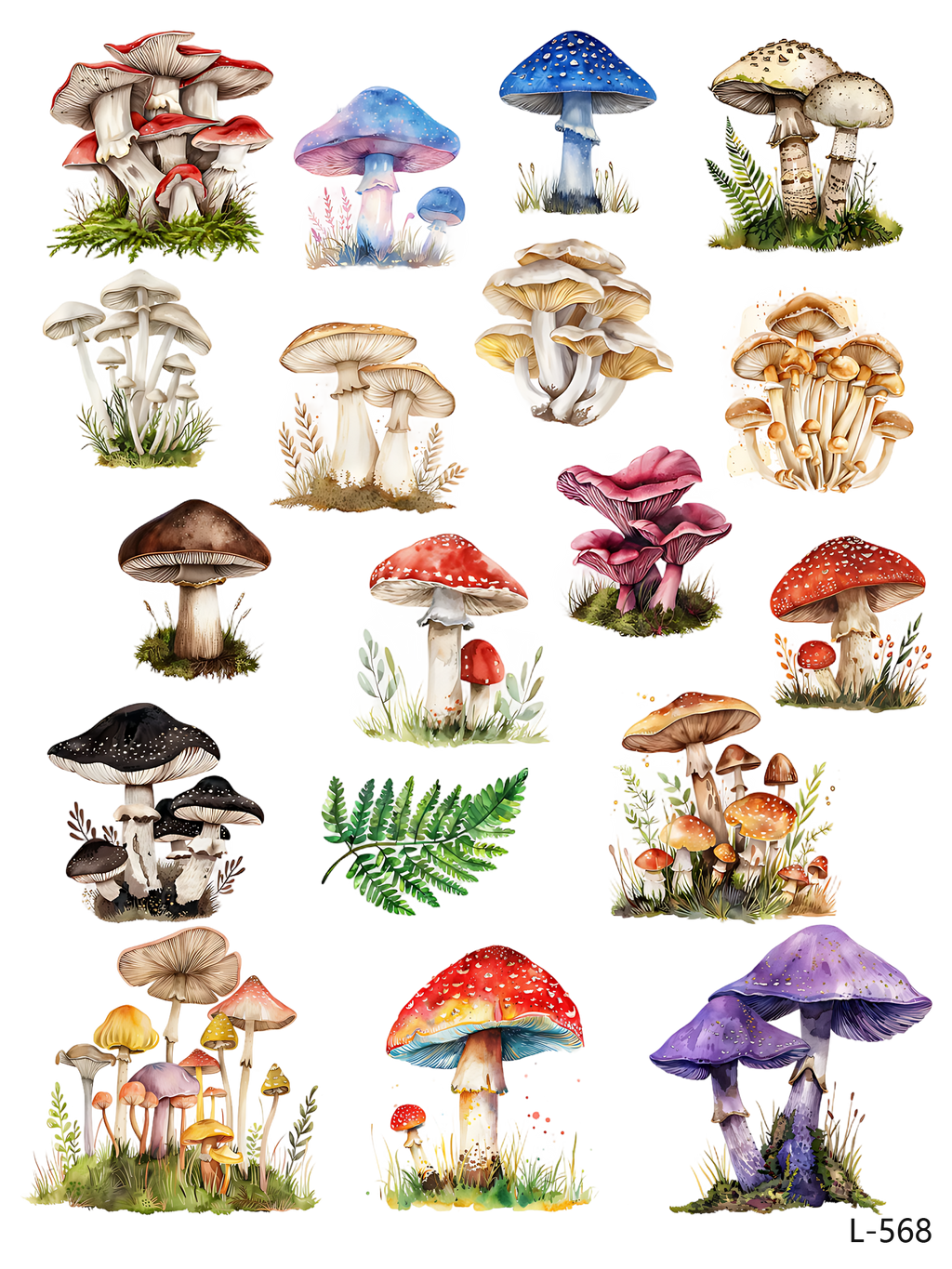 3D embossed stickers (A5 size, 15cm*20cm)