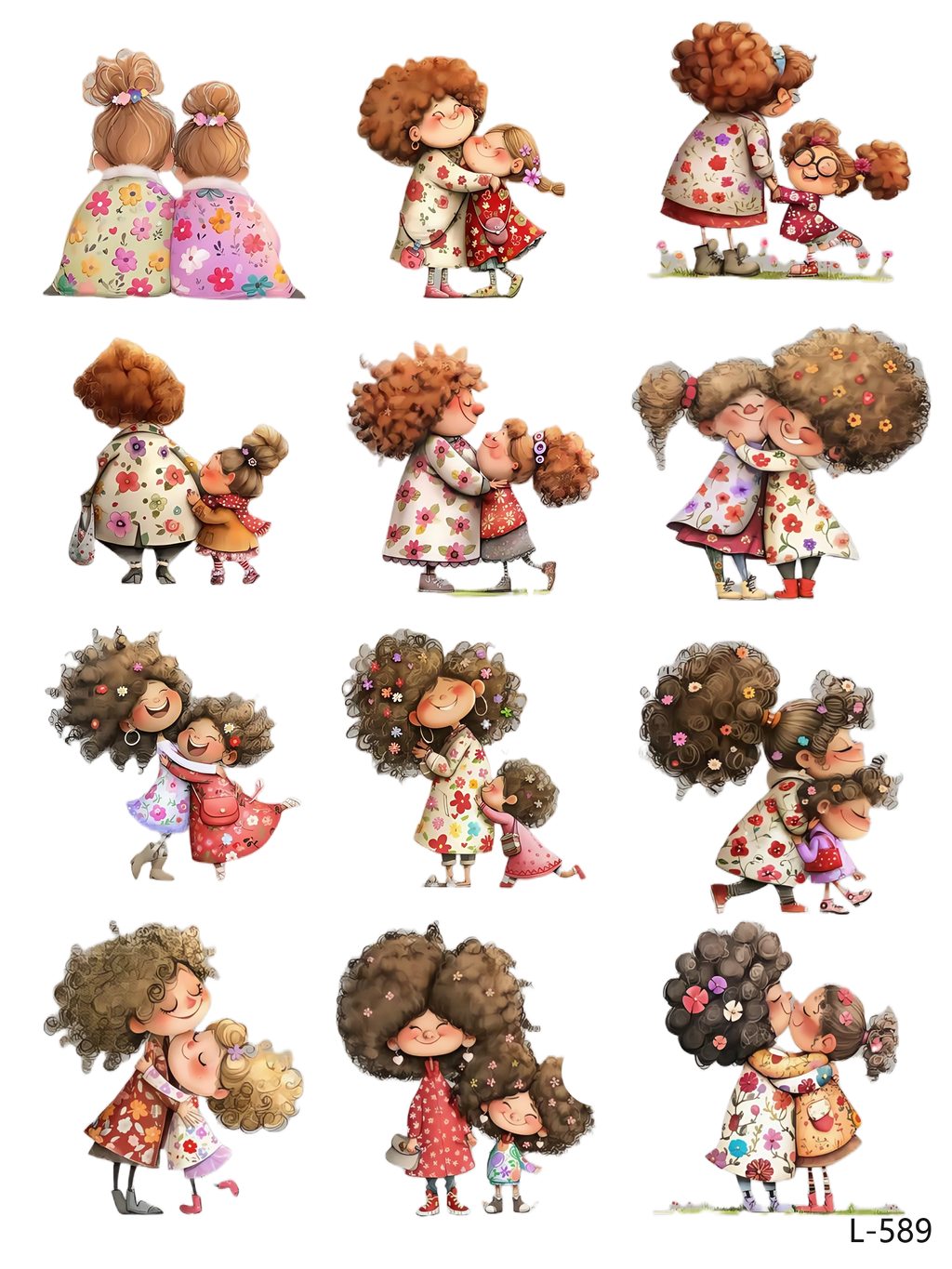 3D embossed stickers (A5 size, 15cm*20cm)