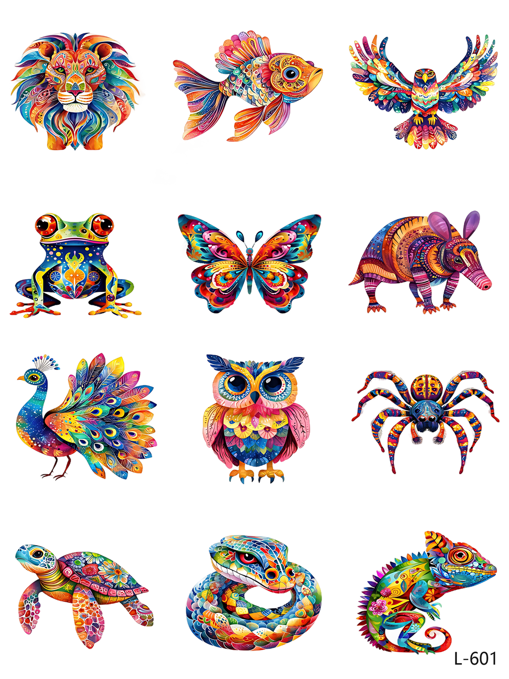3D embossed stickers (A5 size, 15cm*20cm)