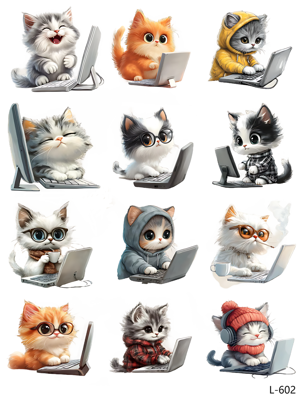 3D embossed stickers (A5 size, 15cm*20cm)