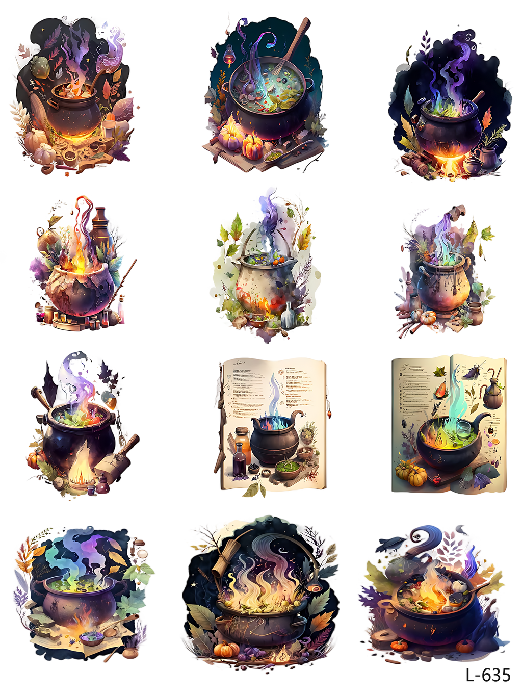 3D embossed stickers (A5 size, 15cm*20cm)