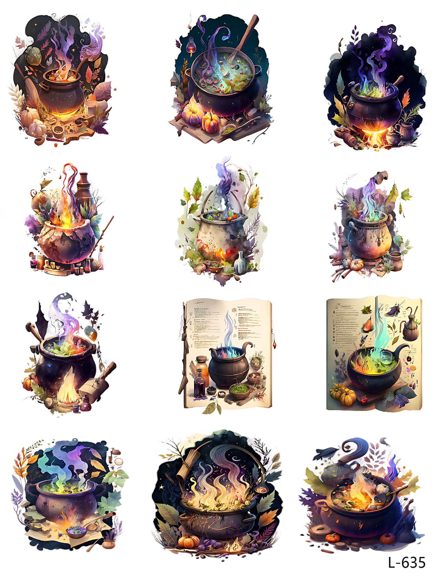 3D embossed stickers (A5 size, 15cm*20cm)