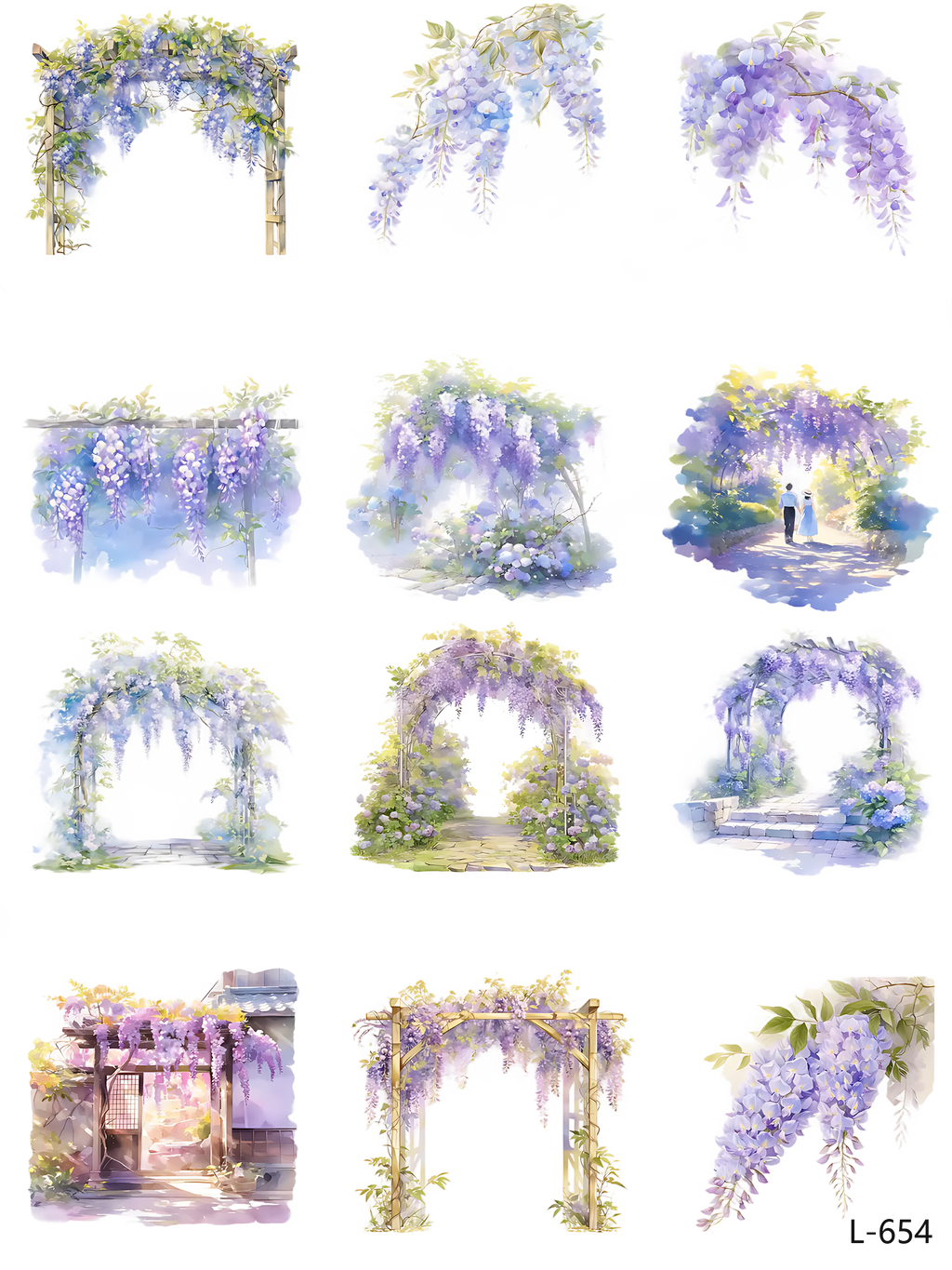 3D embossed stickers (A5 size, 15cm*20cm)