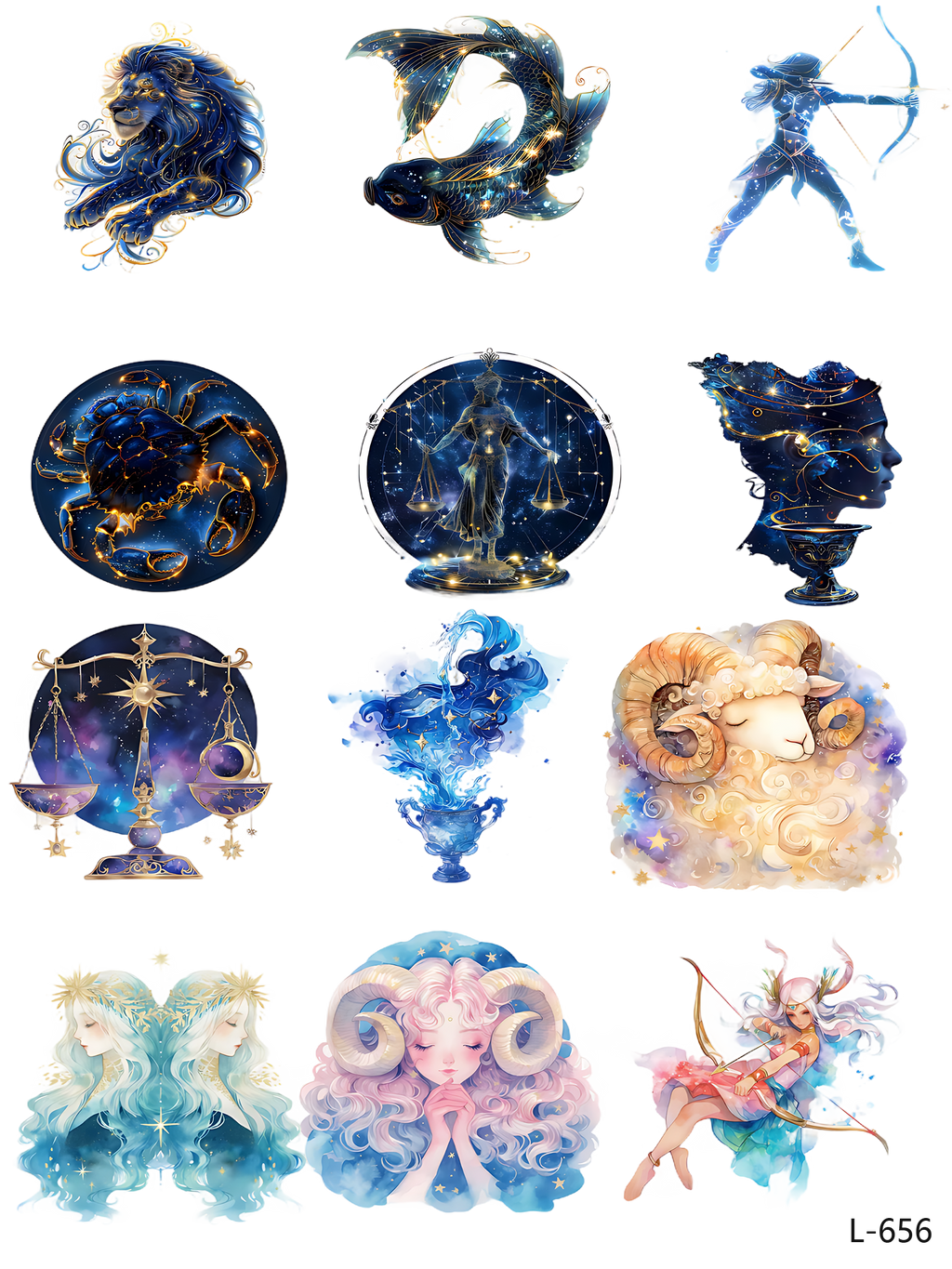 3D embossed stickers (A5 size, 15cm*20cm)