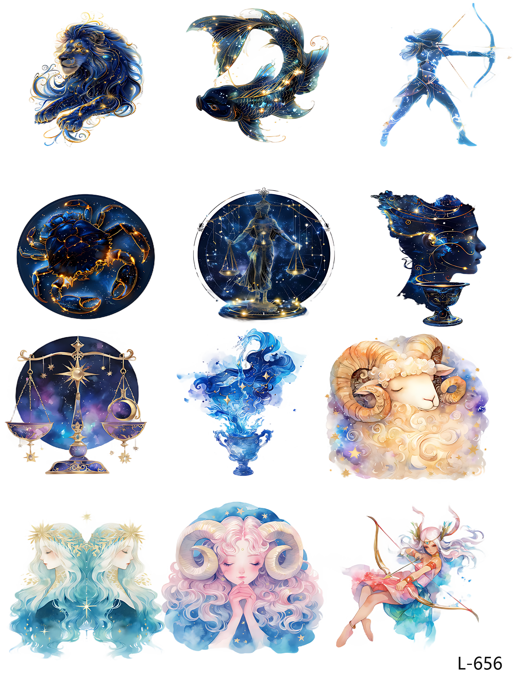3D embossed stickers (A5 size, 15cm*20cm)
