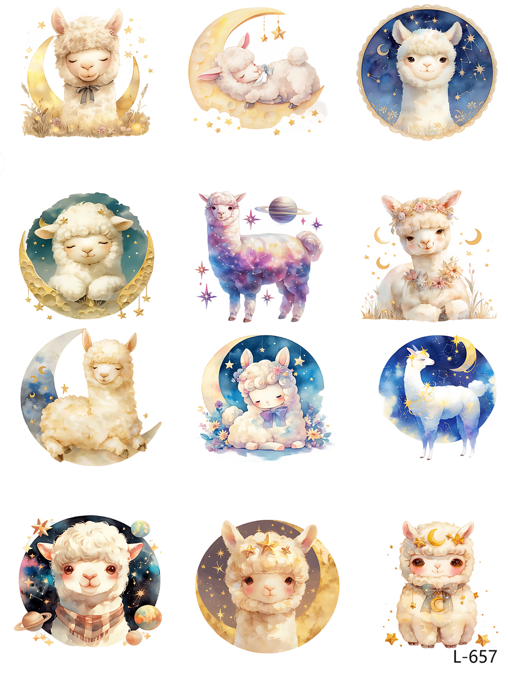 3D embossed stickers (A5 size, 15cm*20cm)