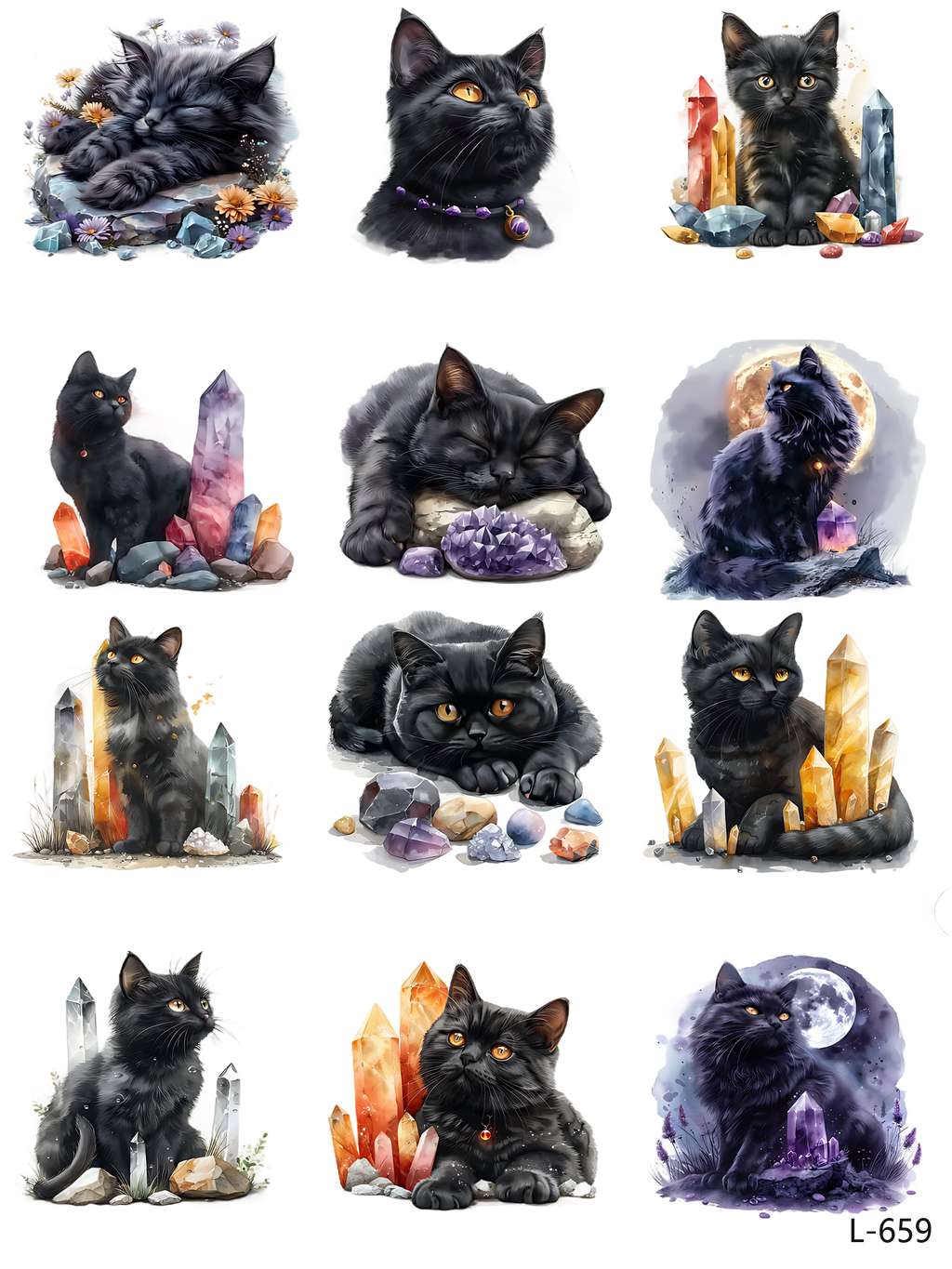 3D embossed stickers (A5 size, 15cm*20cm)