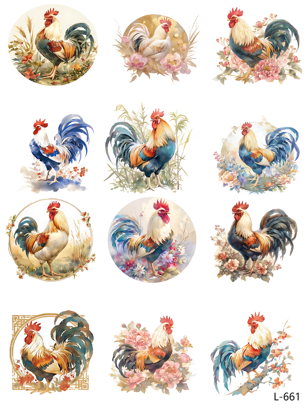3D embossed stickers (A5 size, 15cm*20cm)