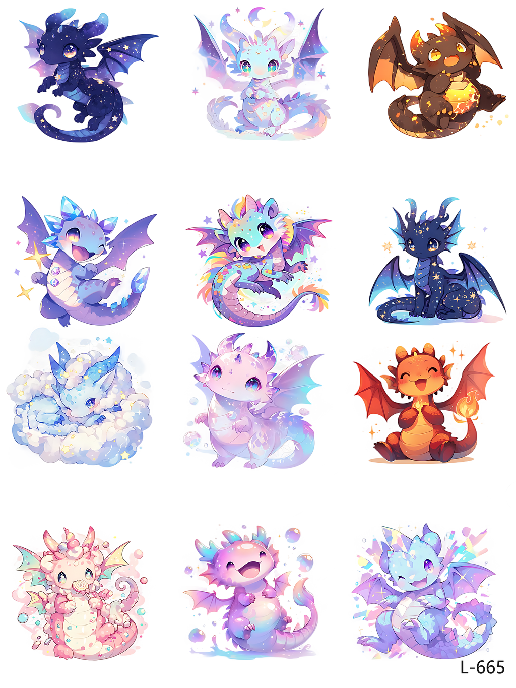 3D embossed stickers (A5 size, 15cm*20cm)