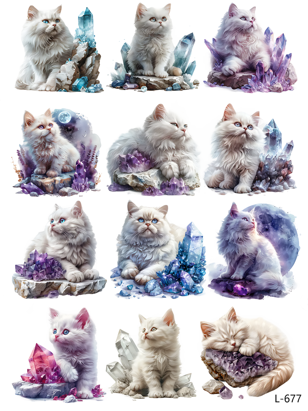 3D embossed stickers (A5 size, 15cm*20cm)