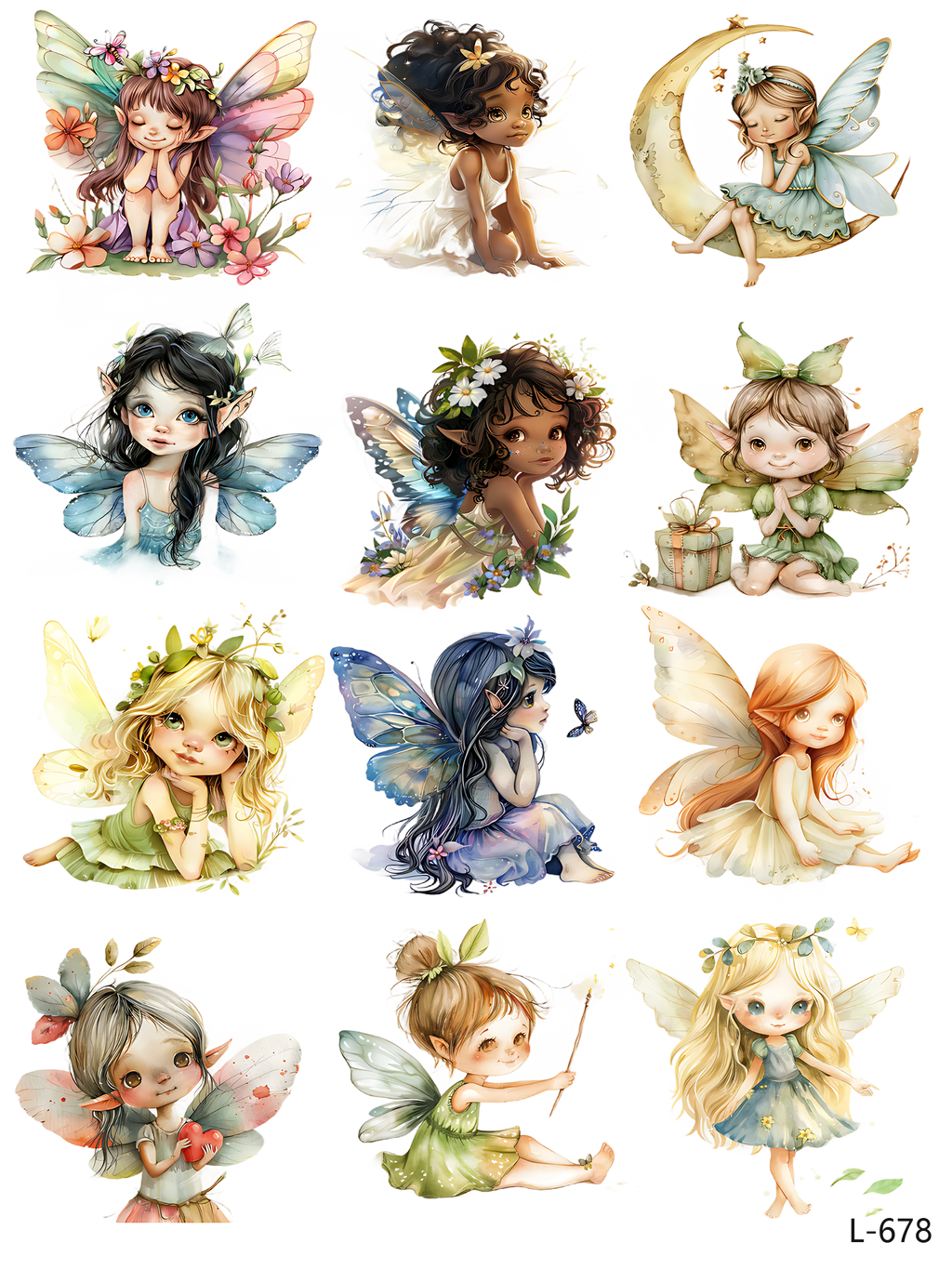 3D embossed stickers (A5 size, 15cm*20cm)