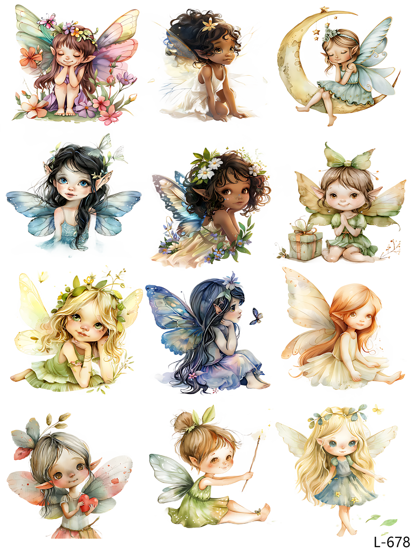 3D embossed stickers (A5 size, 15cm*20cm)