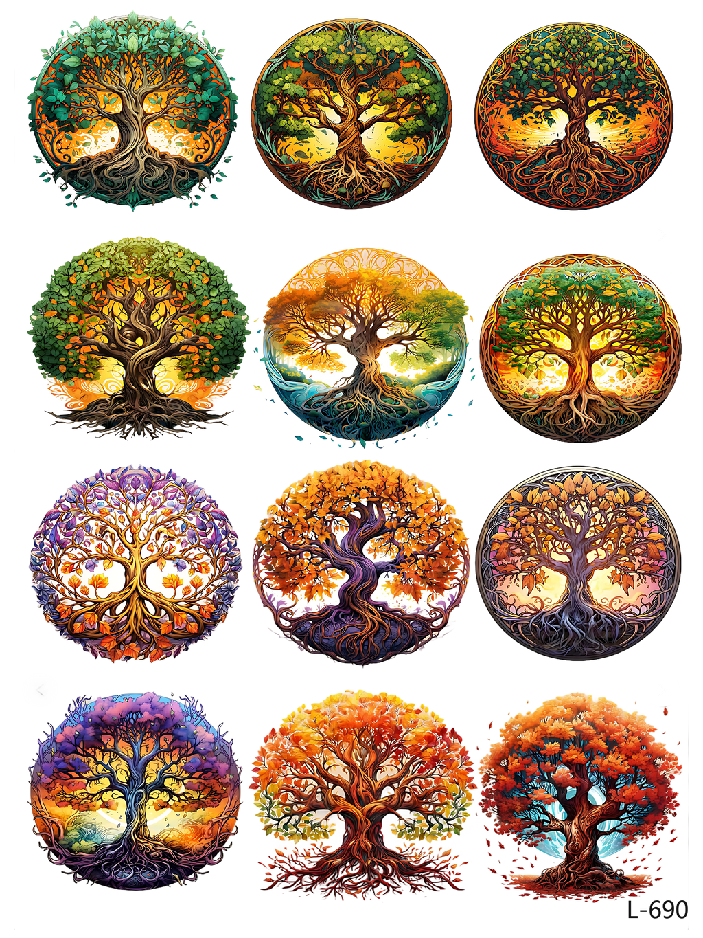 3D embossed stickers (A5 size, 15cm*20cm)