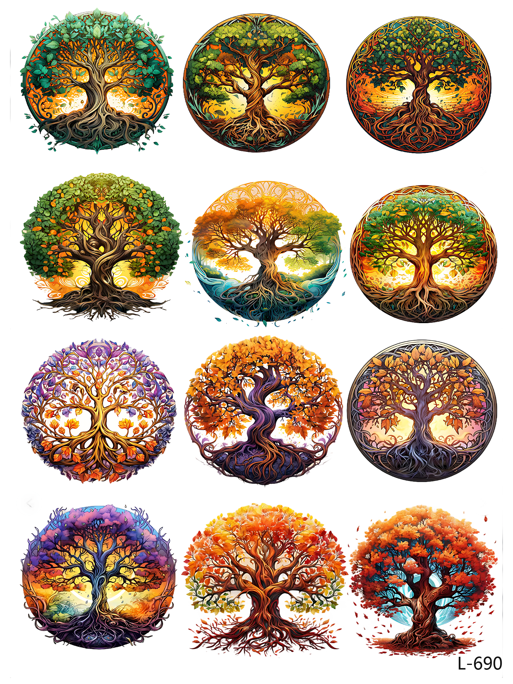 3D embossed stickers (A5 size, 15cm*20cm)