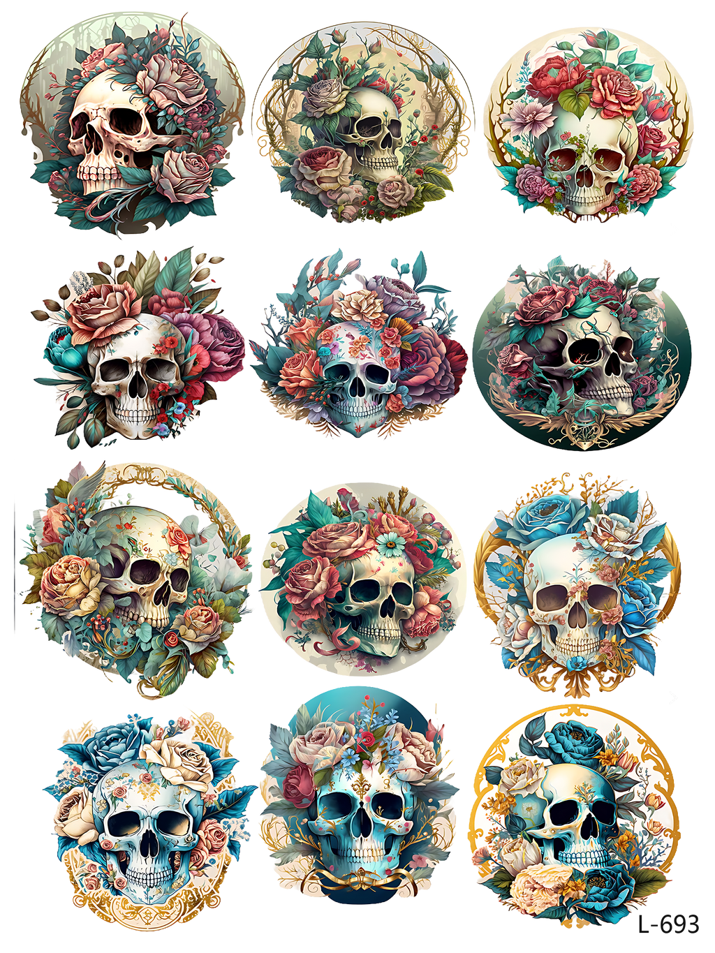 3D embossed stickers (A5 size, 15cm*20cm)