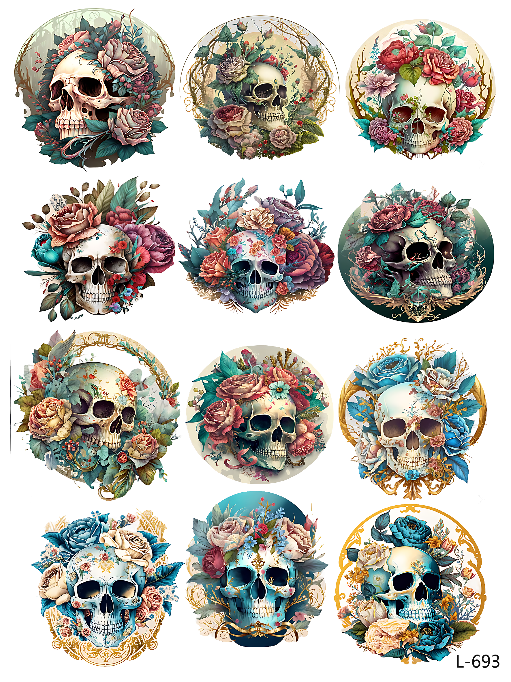 3D embossed stickers (A5 size, 15cm*20cm)